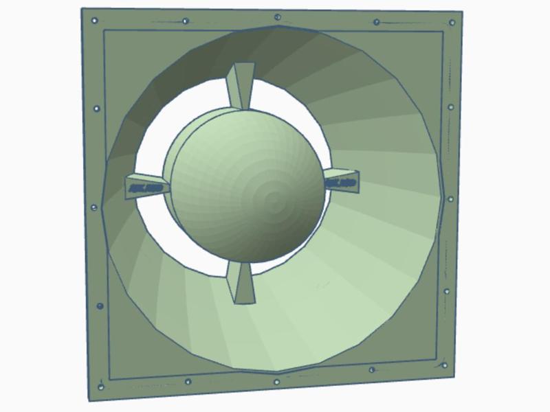 BULLET HORN - SPEAKER HORN mid woofer Exponential