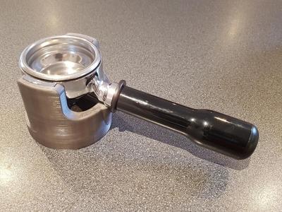 Expobar E61 inclined portafilter holder / tamp stand