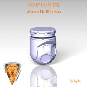 Wescam MX-10 Drone, UAV, helicopter camera 1/32-1/35-1/48-1/72 scale