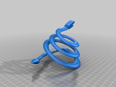 gadsen don't tread on snake - low polygon no steppy