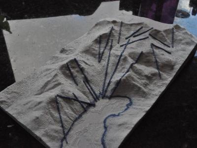 Squaw Valley 3D Trail Map