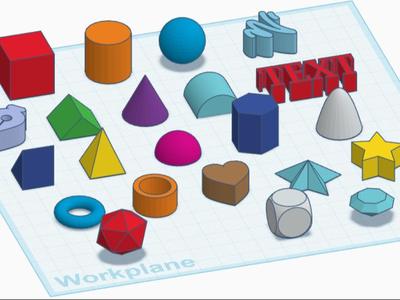 Basic Shapes Print Test