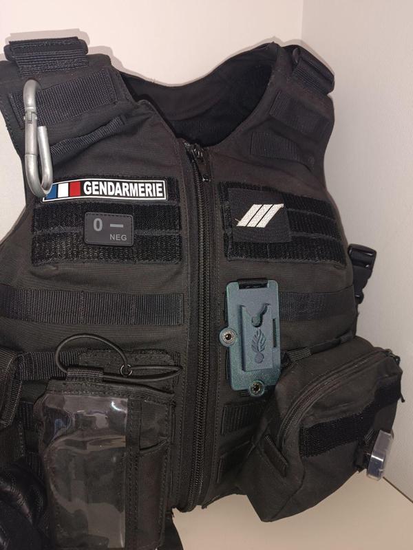 Camera holder VB400 Motorola gendarmerie