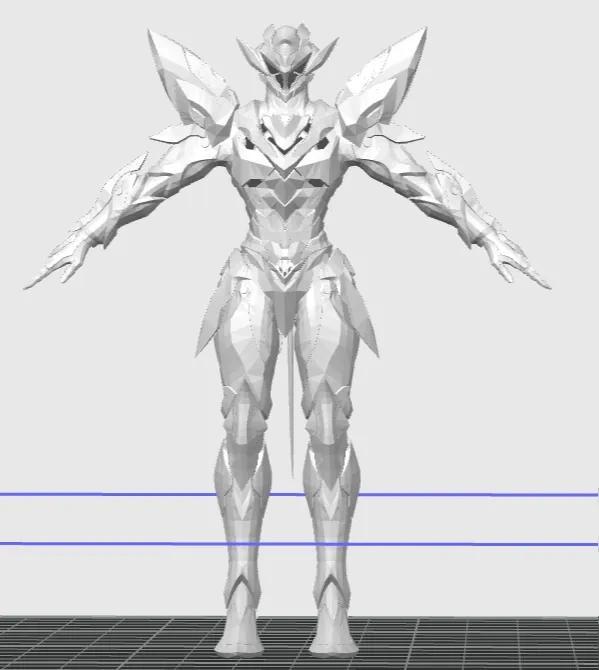 Honkai Star Rail Sam Coarse Model A Pose Prototype