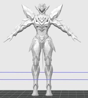 Honkai Star Rail Sam Coarse Model A Pose Prototype