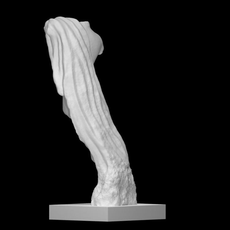 Statuette of a nude man