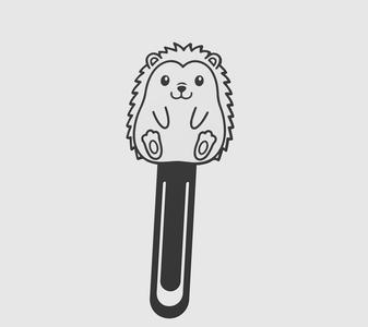 BookMark Curly Baby Cute Kawaii