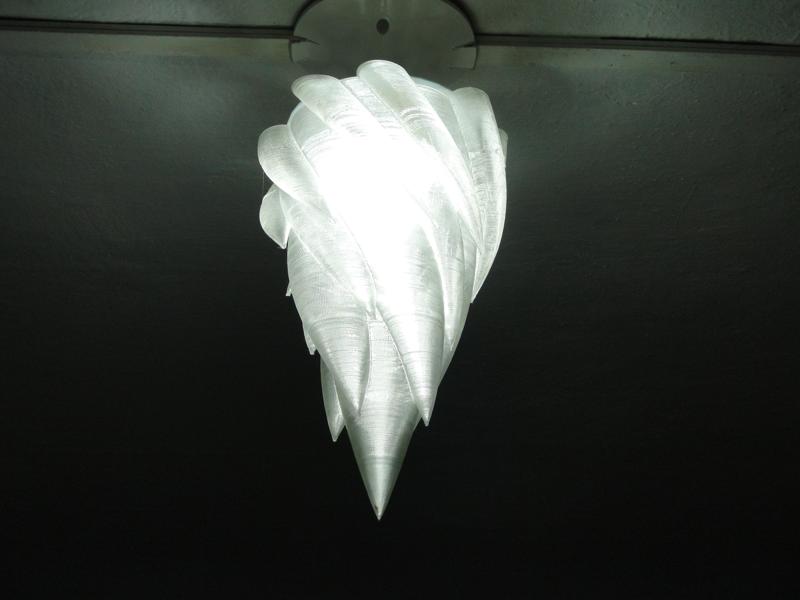 Stalactite ceiling light