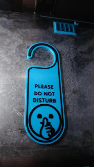 please do not disturb shh