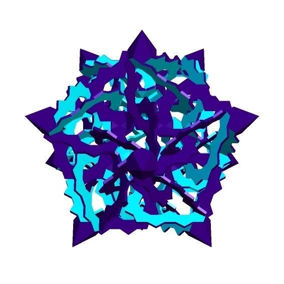ESCHER STAR DODECAHEDRAL POLYKNOT 3