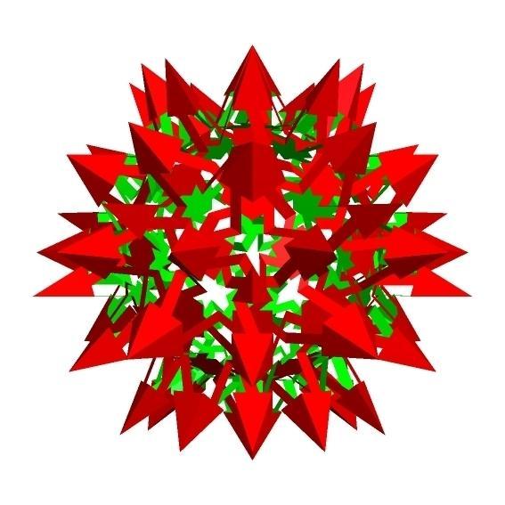 ESCHER 2.0 RHOMBICOSIDODECAHEDRAL POLYKNOT 1