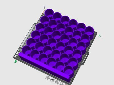 Paint holder for Fantastory 36colors × 60ml
