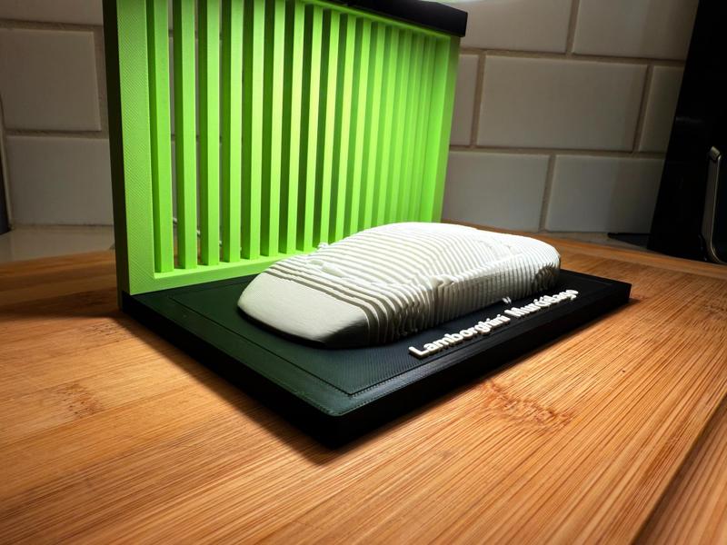 Lamborghini Murciélago – Layered Automotive Artwork