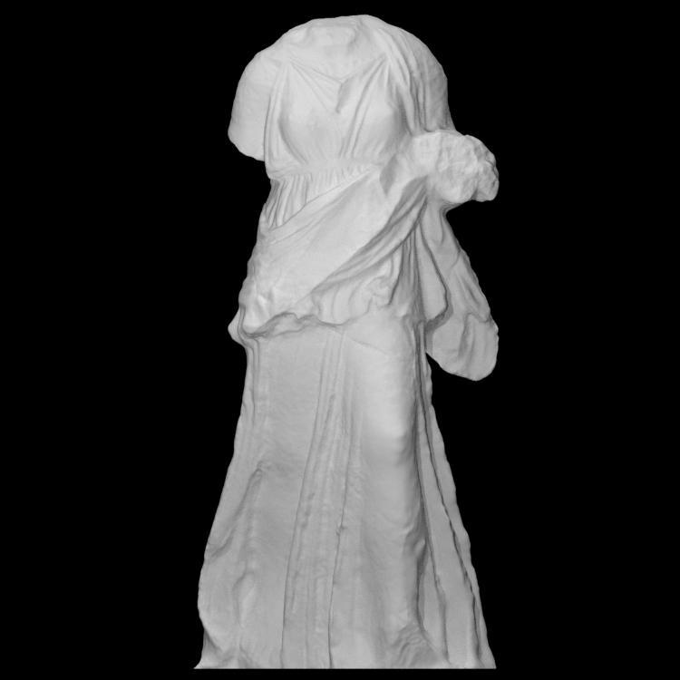 Statue of a young woman, perhaps Artemis