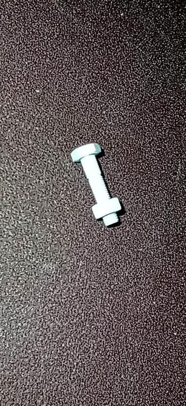 M12 hex bolt and hex nut