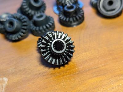 Headlight adjuster gear  (HELLA & DEPO like: Audi / Jaguar / BMW)