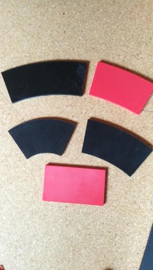 Carrera digital 124 / 132 Randstreifen kurve, gerade, Shoulder corner, straight 