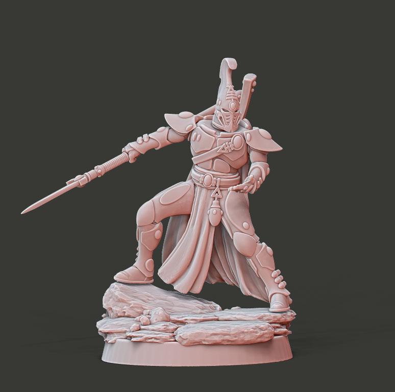 Elf in space - 35 mm scale