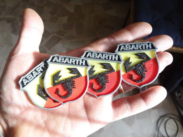 4 Colors Abarth Logo