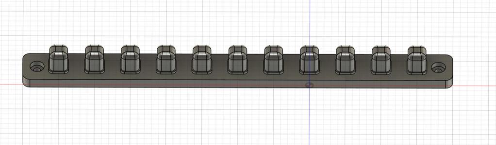 1/2" socket pipe holder