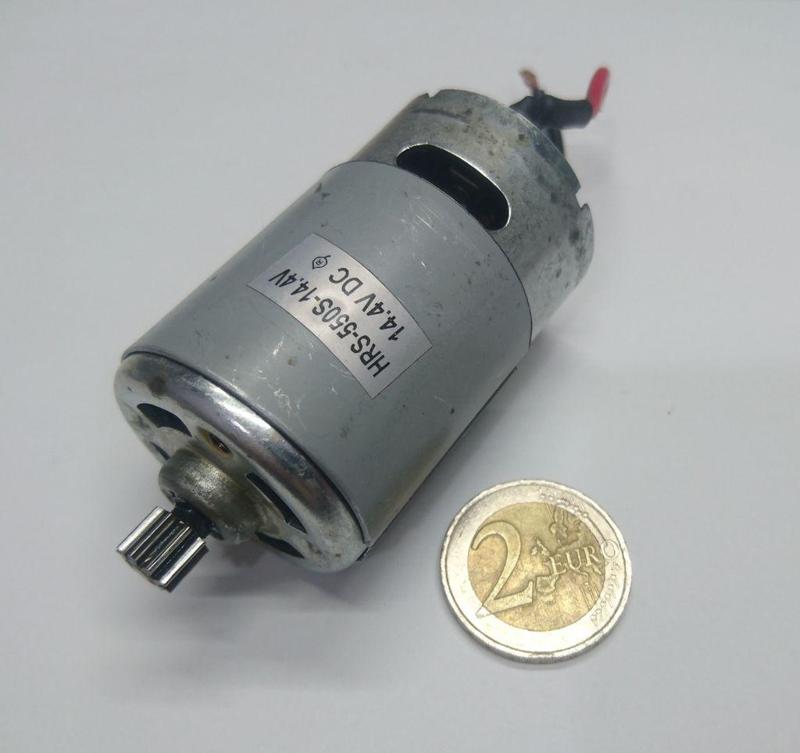 HRS 550 S 36x57 brushed DC drill motor dummy model STEP