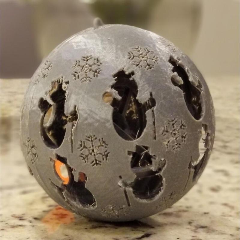 CHRISTMAS GYRO ORNAMENT