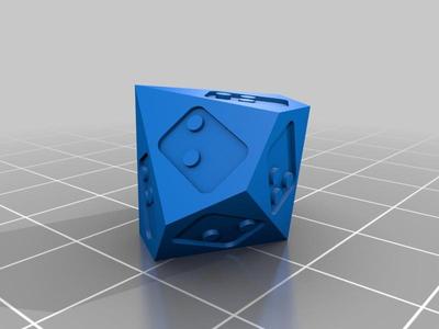 Braille RPG Dice