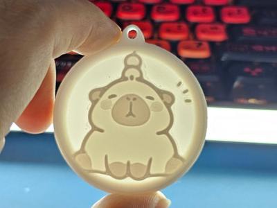 Capybara Lithophane Series 04 (only 5g)