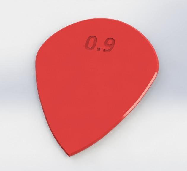 Custom Size Guitar / Bass Pick