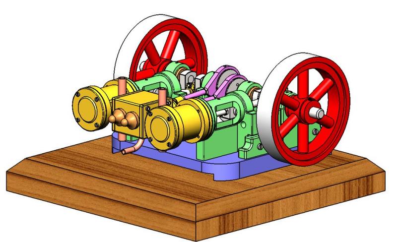 Steam/compressed air machine (FUNCTIONAL)