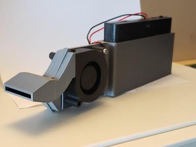 Double blower and battery pack