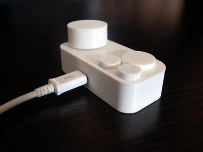 Micro USB Media Controller (Arduino Pro Micro)
