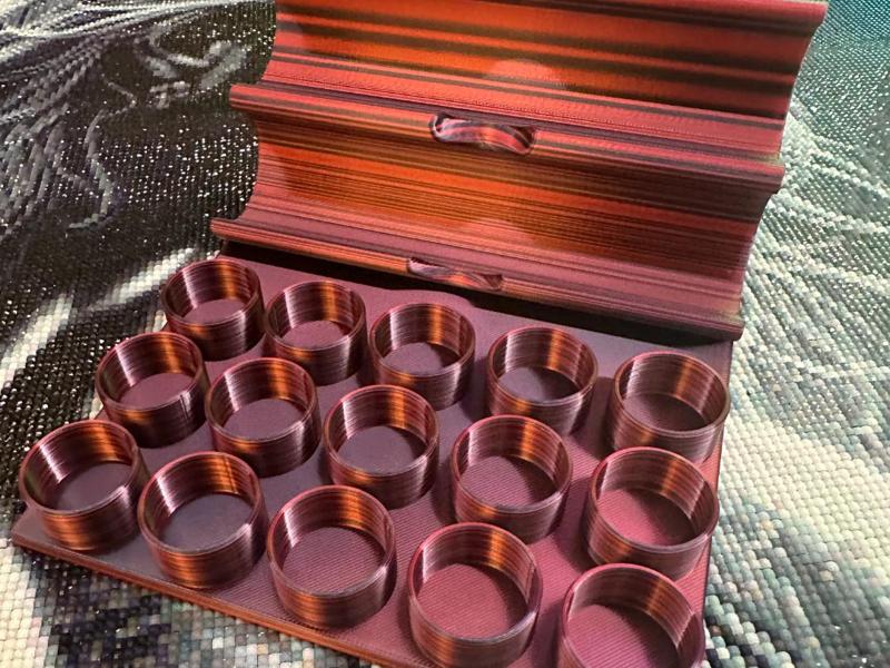 Pen and Tweezers Holder + 15-Jar Holder 25mm