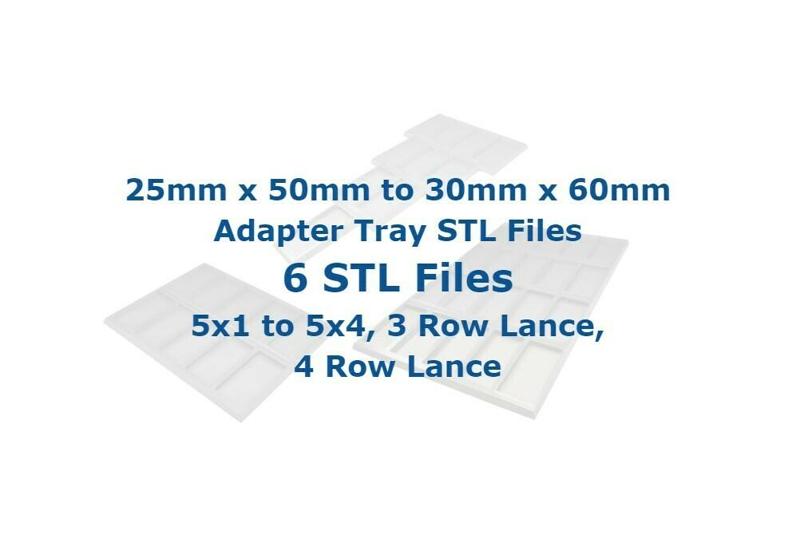 25mm x 50mm to 30mm x 60mm Movement Tray Adapter. Perfect for The Old World for your calvary