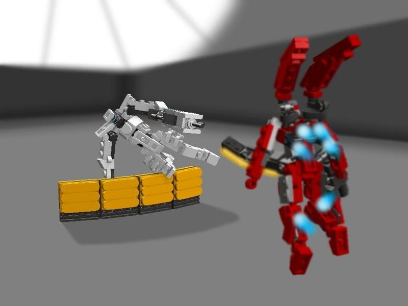 Lego Vanquish ARS Suit and Bogey Suit