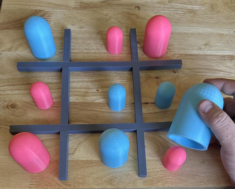 Zombie Tik Tac Toe Eat Game