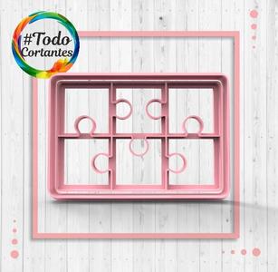 Puzzle cutter 6 pieces