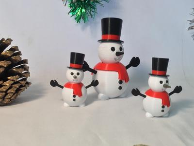 snow man Christmas
