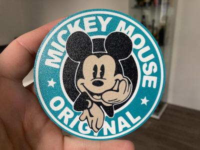 Mickey Mouse coaster