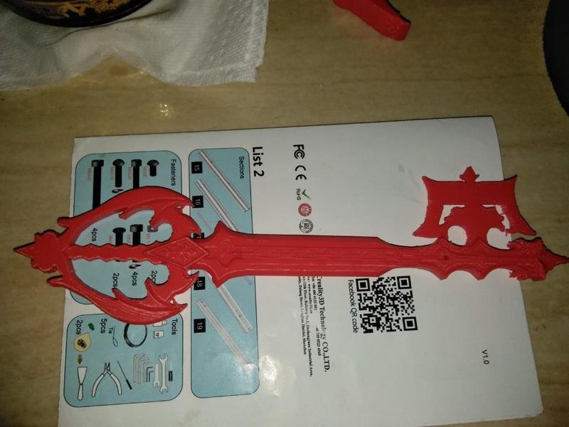 Kingdom Hearts 3 Oblivion Keyblade