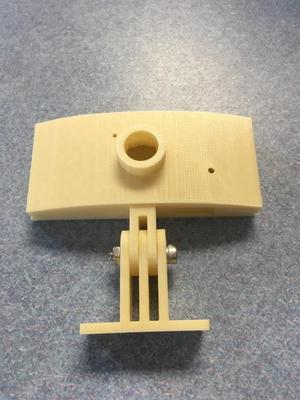 Raspberry Pi Zero Camera Case for Short Camera Cable and Mount