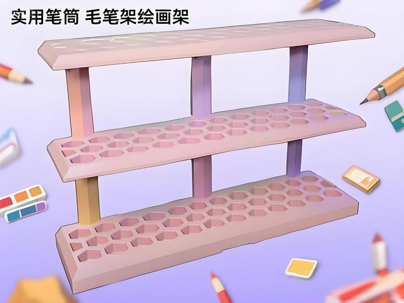 Practical Pen Holder Calligraphy Brush Stand Art Brush Stand Pen Rack no supports