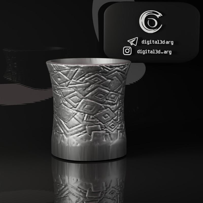 MATTE MANDALA METALLIC STYLE 32