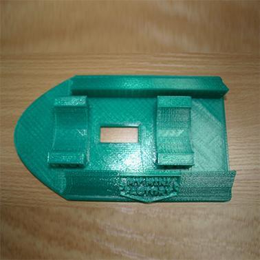 Bike central mud guard with MyMiniFactory logo