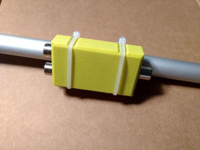 RCA Splitter-Coupler Connection Lock