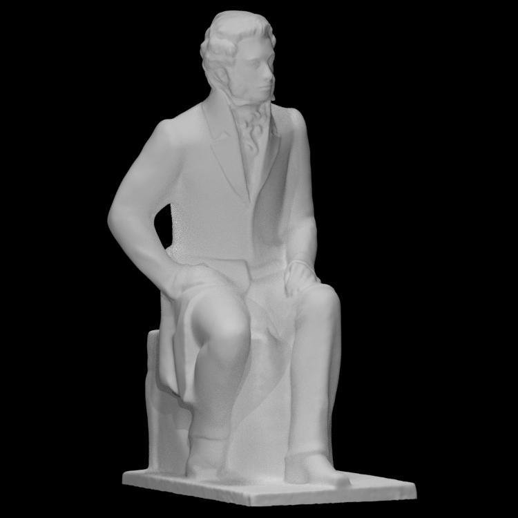 Alexander Pushkin at Art Park Muzeon, Moscow