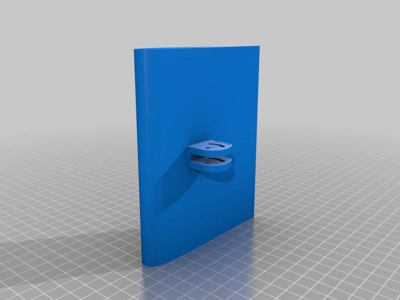  BIA wing with clip for wind tunnel