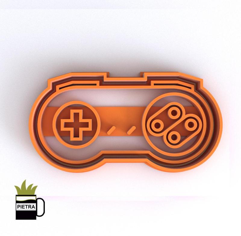 JOSTICKS Super Nintendo CUTTING MOULD FOR FONDANT CALLETS