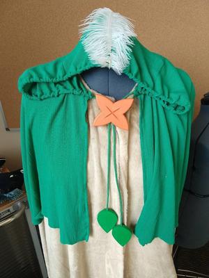 Decidueye Bow Tie and Leaves