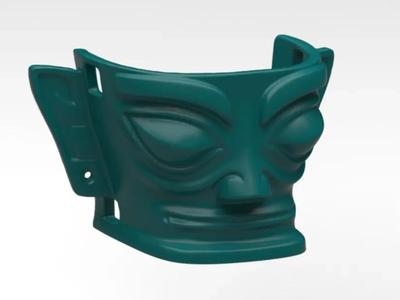 Authentic Sanxingdui Mask